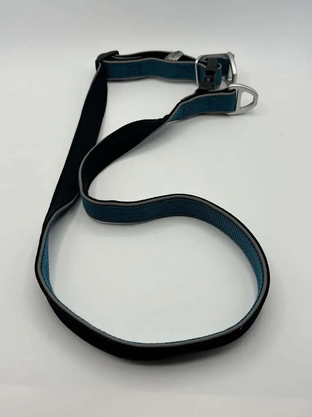 All-Terrain Hands Free Rope Dog Leash - Teal Blue